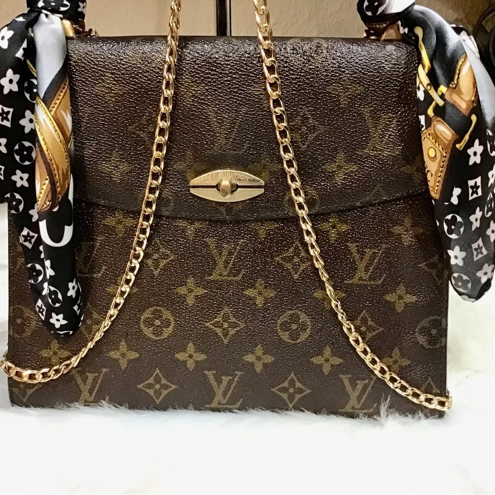 Louis Vuitton Monogram Malesherbes Hand Bag - Picture 2 of 16